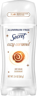 Secret Cozy Caramel aluminum-free deodorant for women