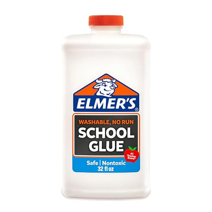 Elmer's 1 gallon washable school glue bottle