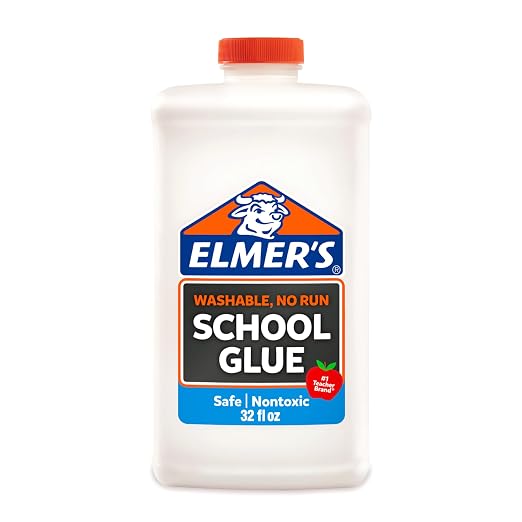 Elmer's 1 gallon washable school glue bottle