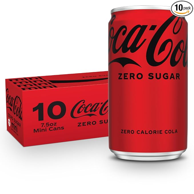 Coca-Cola Zero Sugar mini cans 10 pack