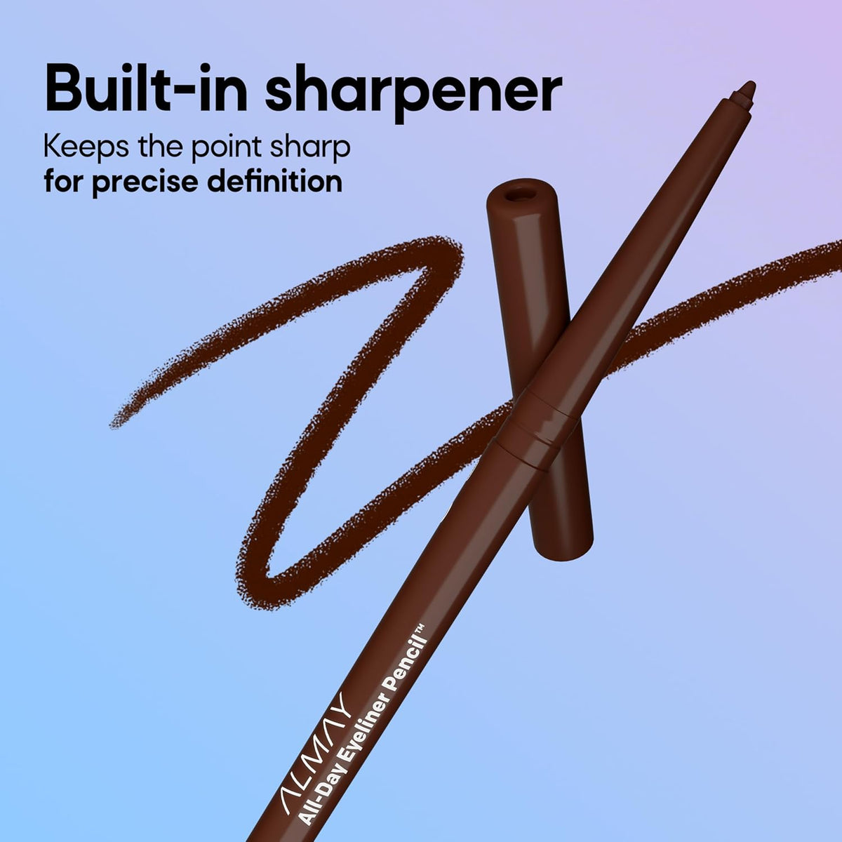 Black Raisin eyeliner pencil by Almay