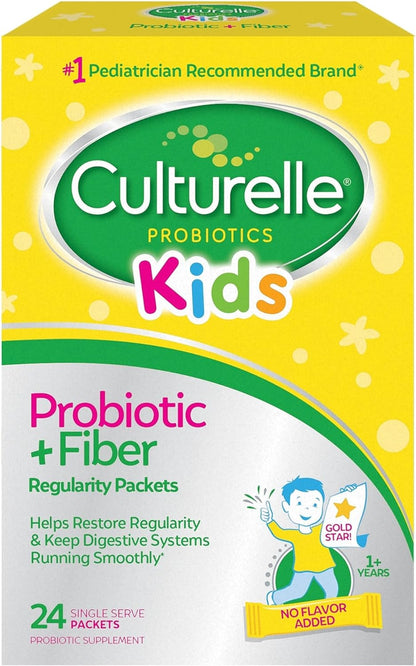 Culturelle Kids Probiotic and Fiber unflavored packets