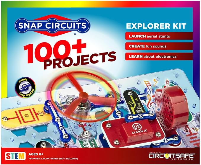 Snap Circuits Jr SC-100 STEM electronics kit