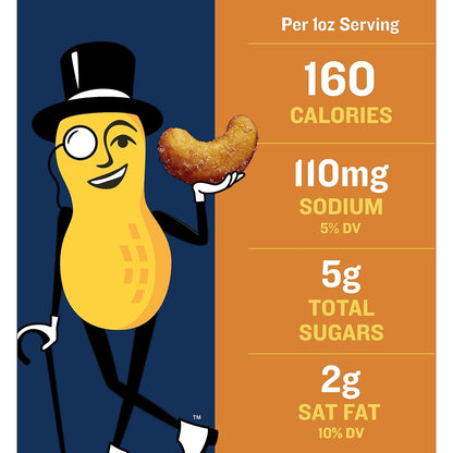 Whole roasted cashews in premium snack packaging