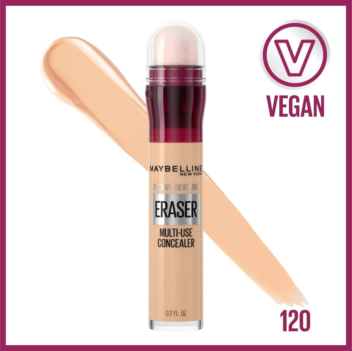 Maybelline dark circle eraser concealer 120