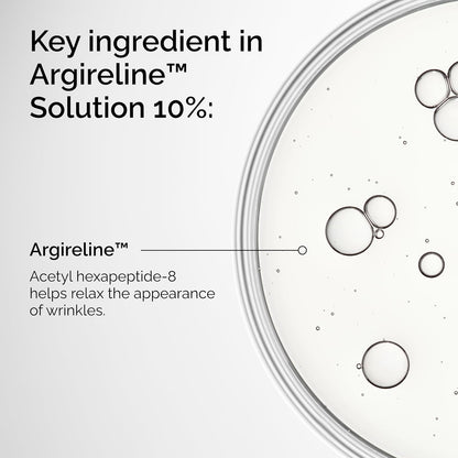 Lightweight anti-aging serum for forehead lines