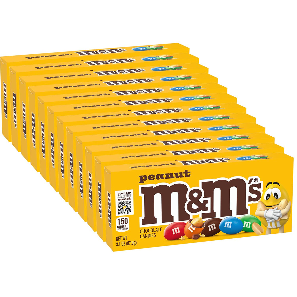 M&M'S Peanut candy 3.1 ounce box