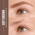 Soft Brown 255 Maybelline eyebrow pencil with ultra-fine tip