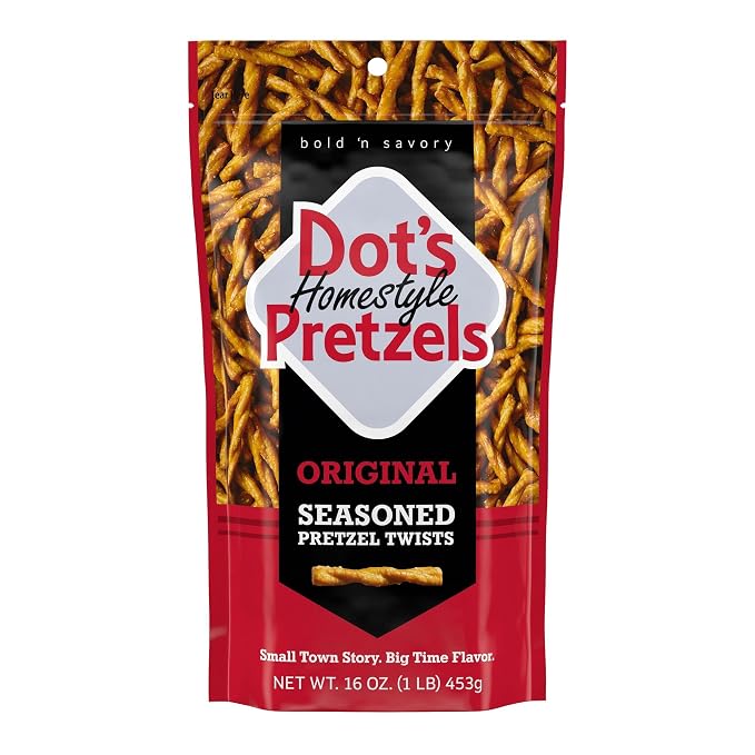 DOT'S original seasoned pretzel twists 16 oz bag