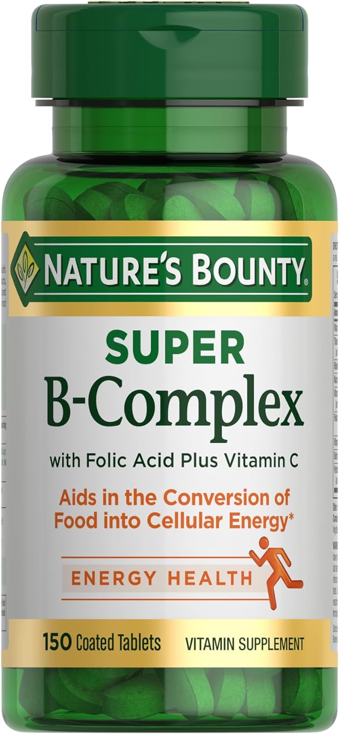 Nature's Bounty B Complex with Vitamin C supplement