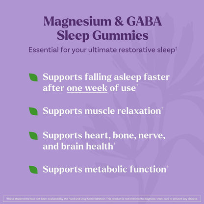 Natrol Sleep and Restore gummies with GABA and Vitamin B6