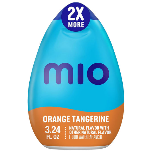 Mio sugar-free orange tangerine water flavoring drops