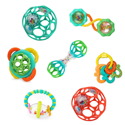BPA-free baby rattles teethers and stroller toys set