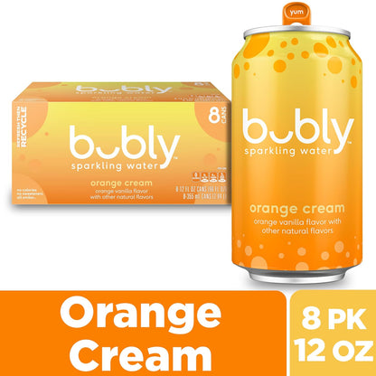 Bubly zero sugar sparkling water multipack