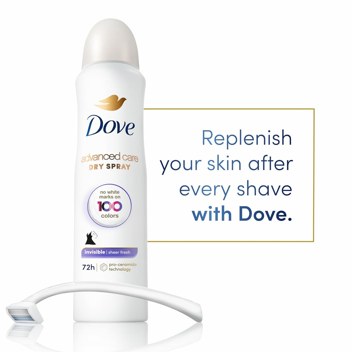 Dove Advanced Care Sheer Fresh dry spray antiperspirant