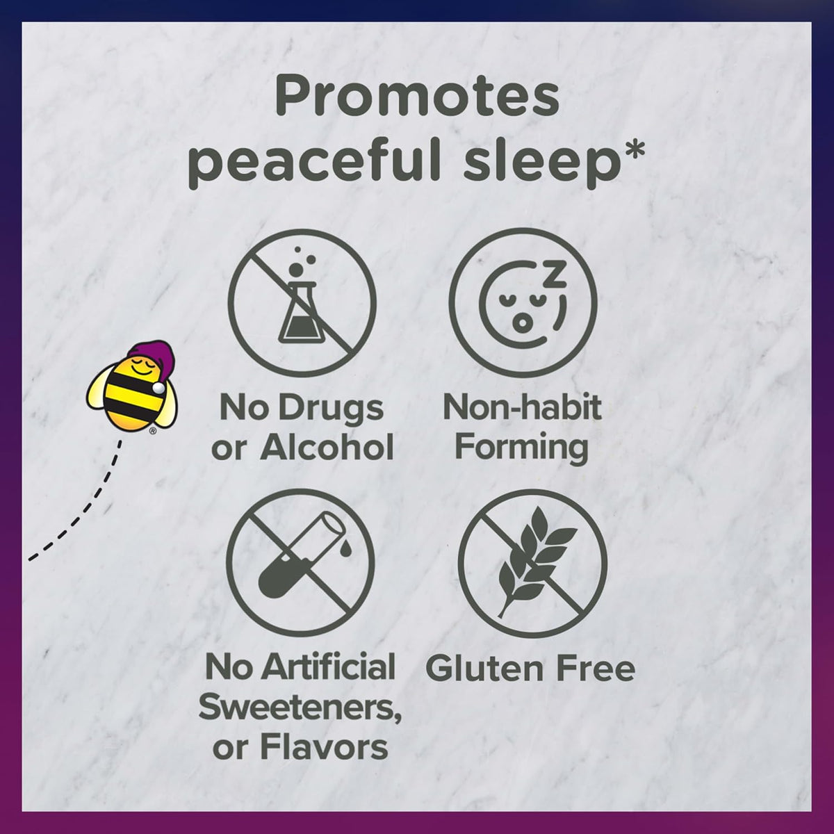 Zarbee's 1mg melatonin sleep supplement for children