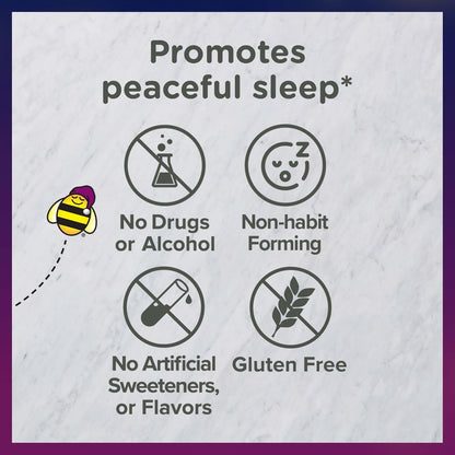 Zarbee's 1mg melatonin sleep supplement for children