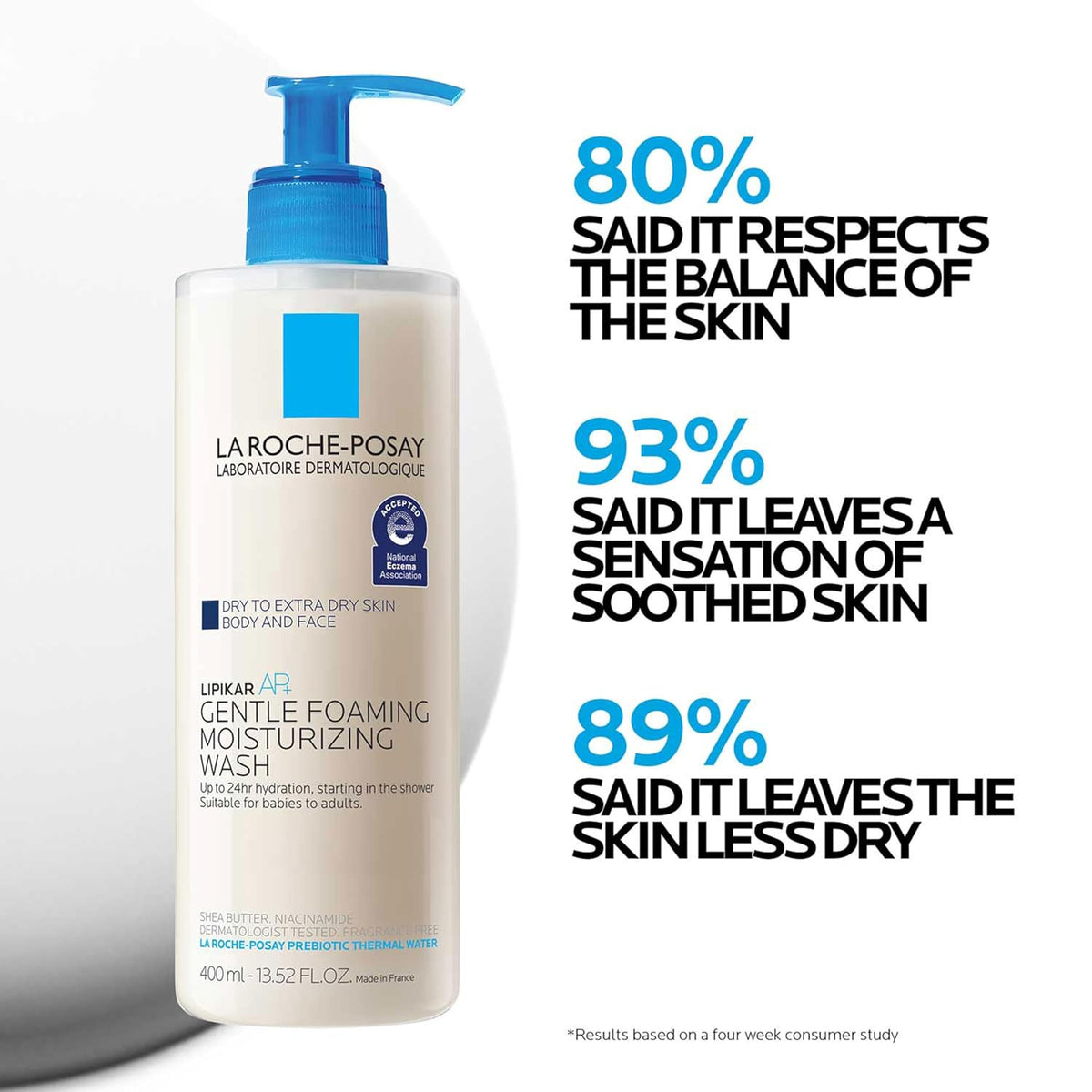 Premium bath and shower moisturizing body wash