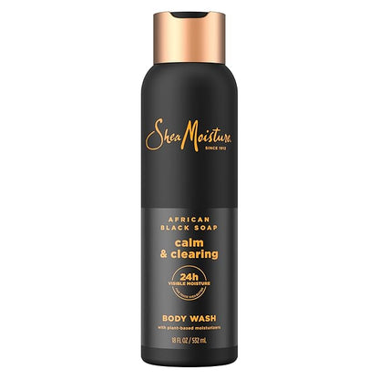 SheaMoisture African Black Soap Body Wash 18 oz bottle