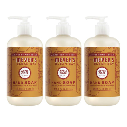 Apple Cider liquid hand soap 12.5 fl oz bottles