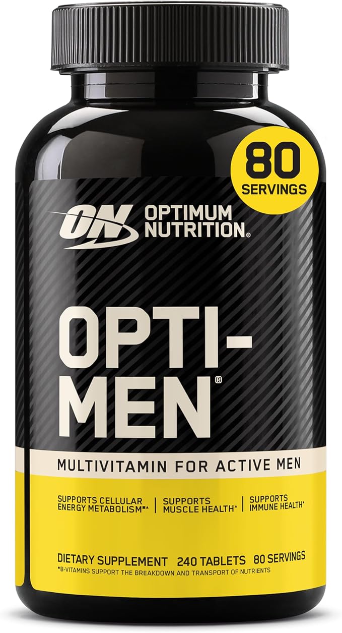Optimum Nutrition Opti-Men Daily Multivitamin 240 count bottle