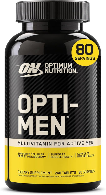 Optimum Nutrition Opti-Men Daily Multivitamin 240 count bottle