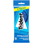 Trident Original individually wrapped sugar-free gum sticks