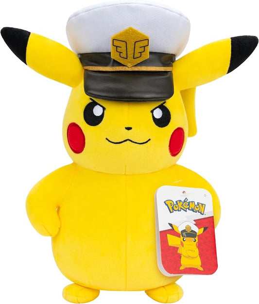 Jazwares Pikachu stuffed animal with character details