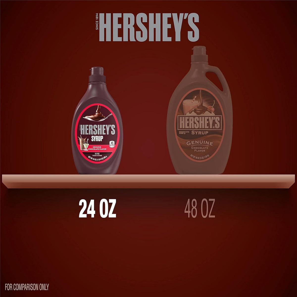 HERSHEY'S syrup for milk hot cocoa and coffee