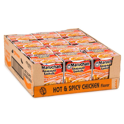 Maruchan Instant Lunch spicy chicken ramen noodle soup cup