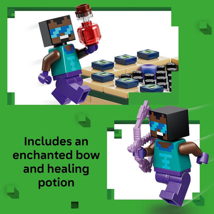 Minecraft portal adventure playset for kids ages 7 plus