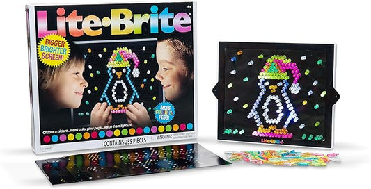 Lite Brite retro light-up creative toy with templates