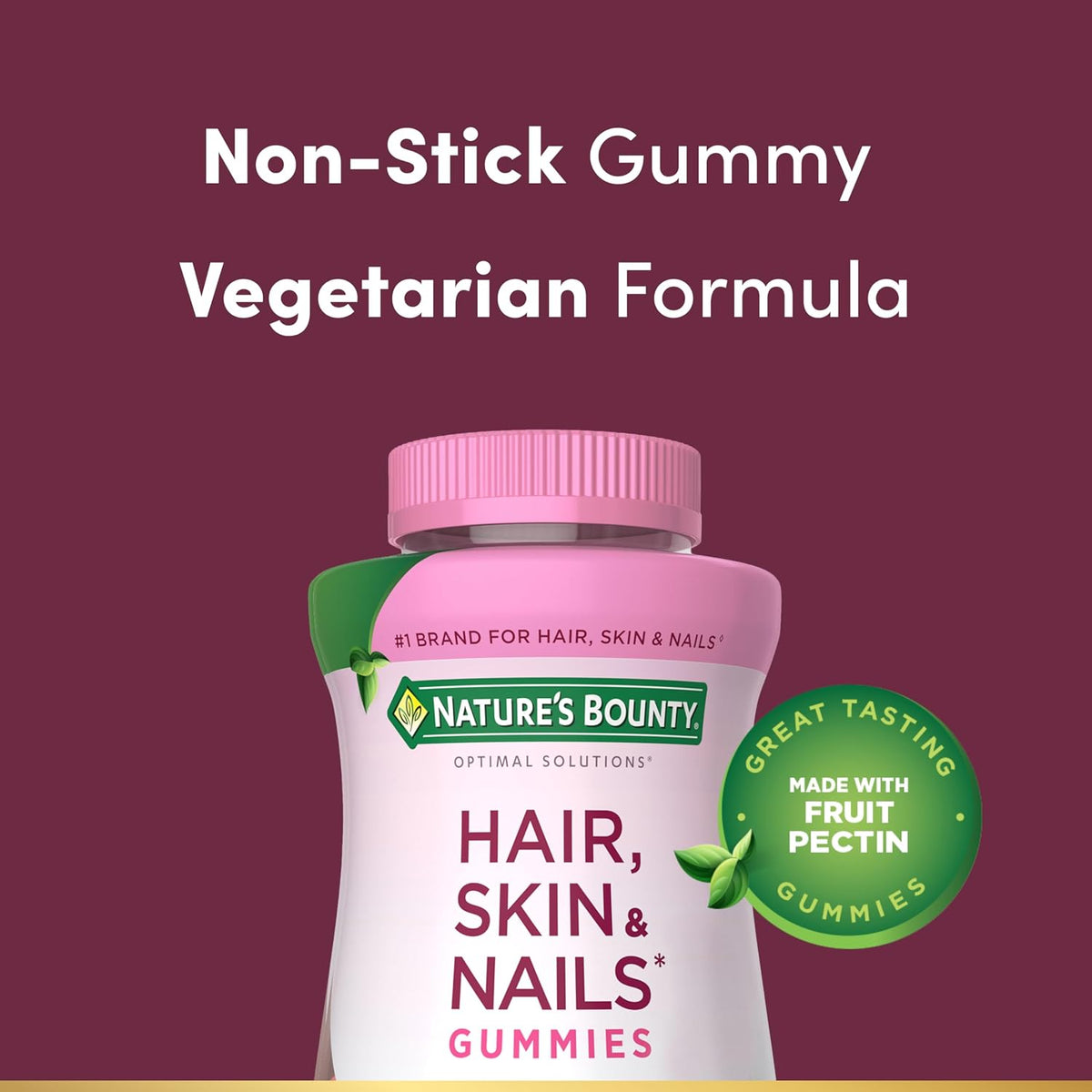 Biotin gummies with vitamins C and E