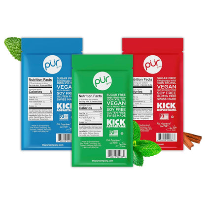 PUR Gum no artificial flavor xylitol gum