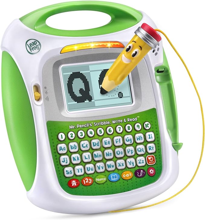 LeapFrog Mr Pencil Scribble Write and Read green learning toy