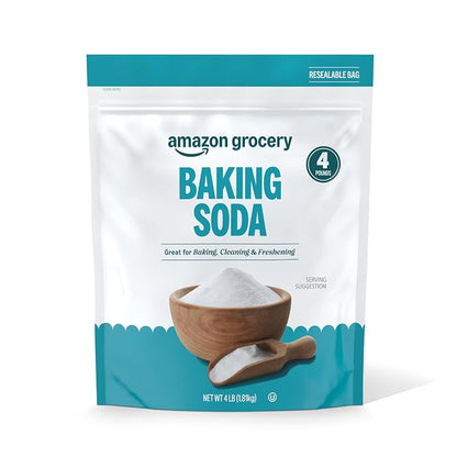 Amazon Grocery 4 lb baking soda resealable bag