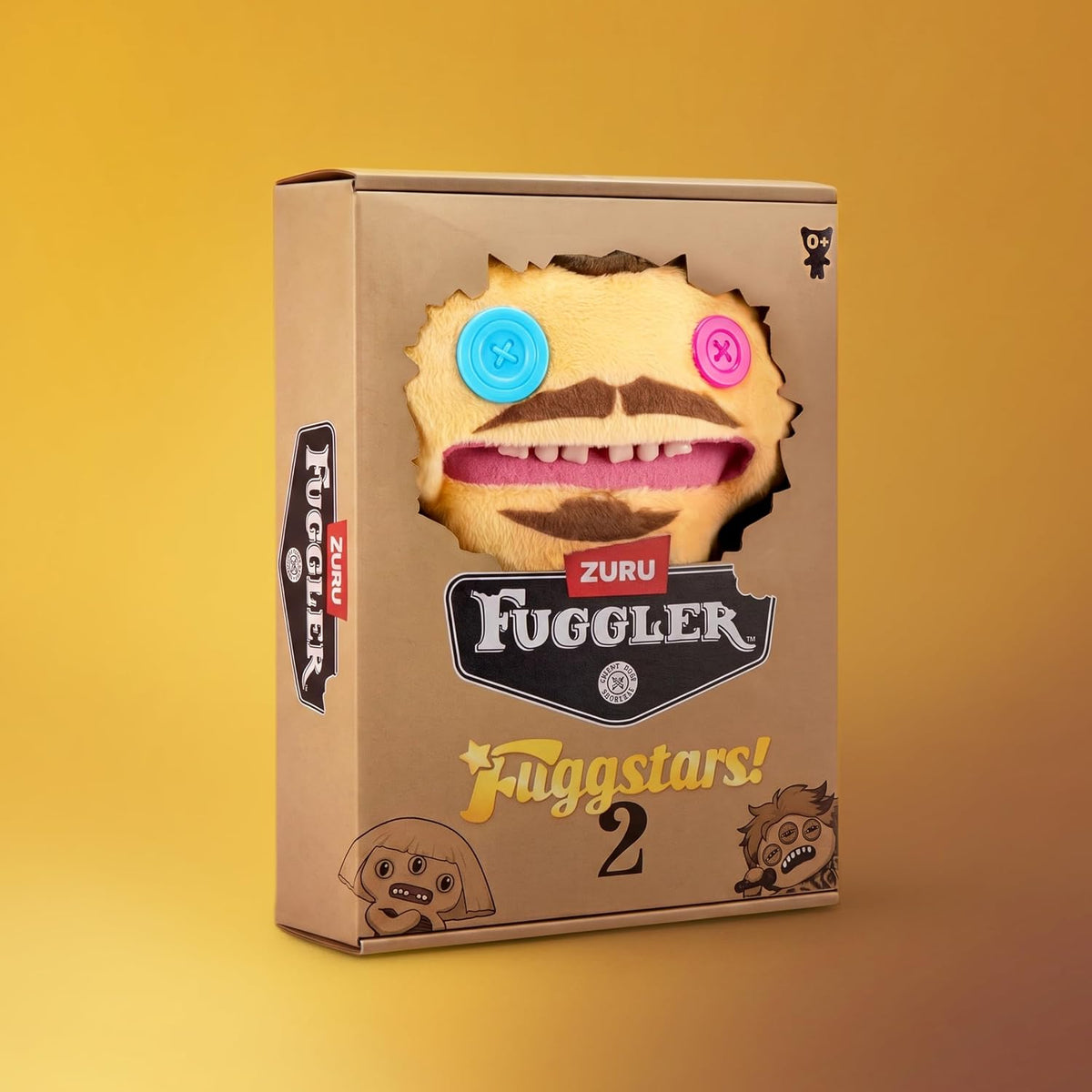 Quirky collectible Fuggler stuffed monster