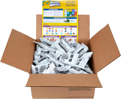 Bulk Crayola Model Magic white modeling compound pouches