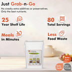 NuManna emergency meal bucket for household preparedness