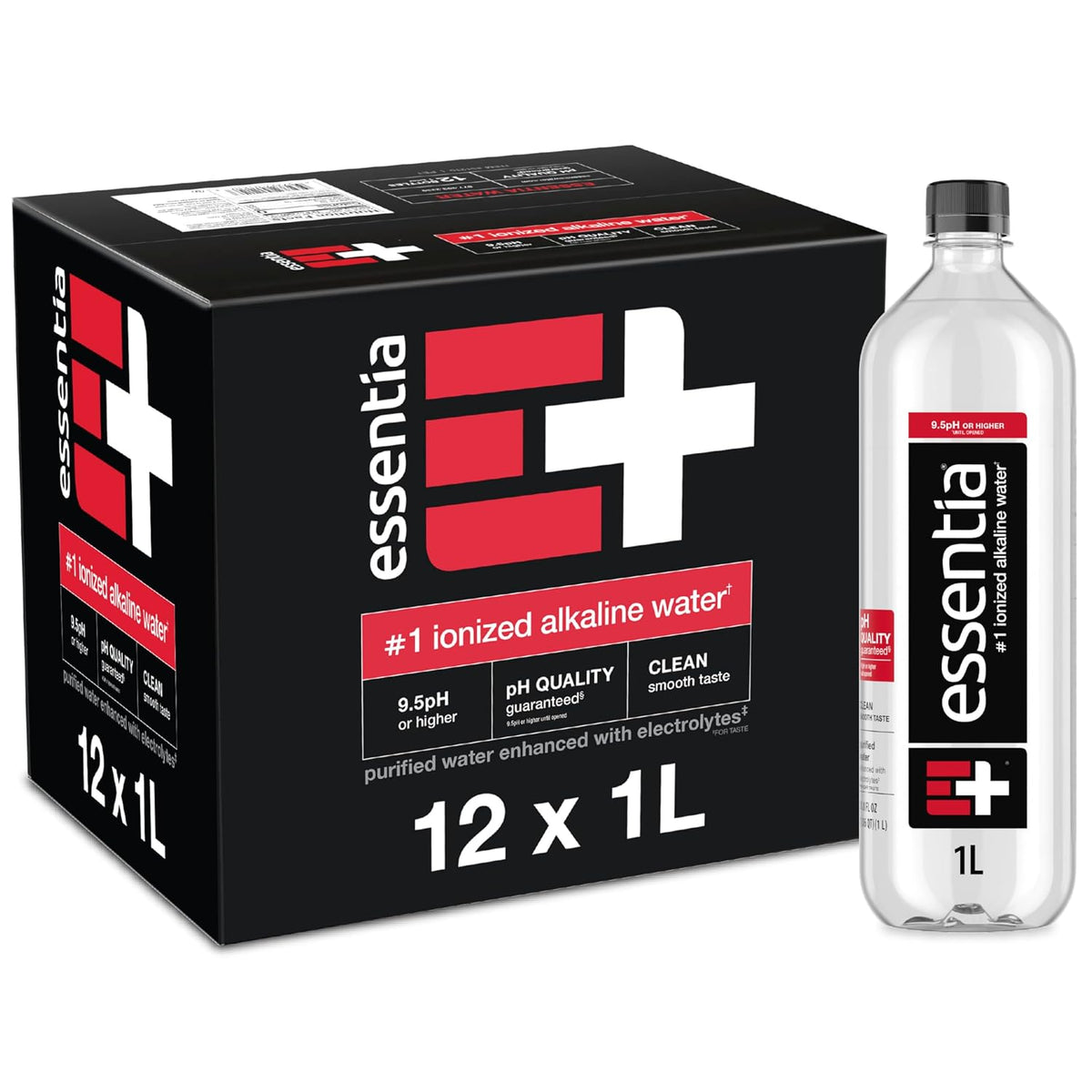 Essentia 9.5 pH alkaline water bottle pack