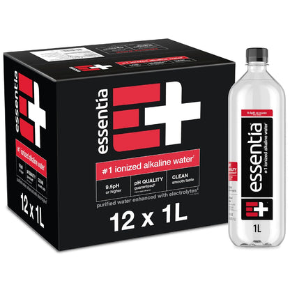 Essentia 9.5 pH alkaline water bottle pack