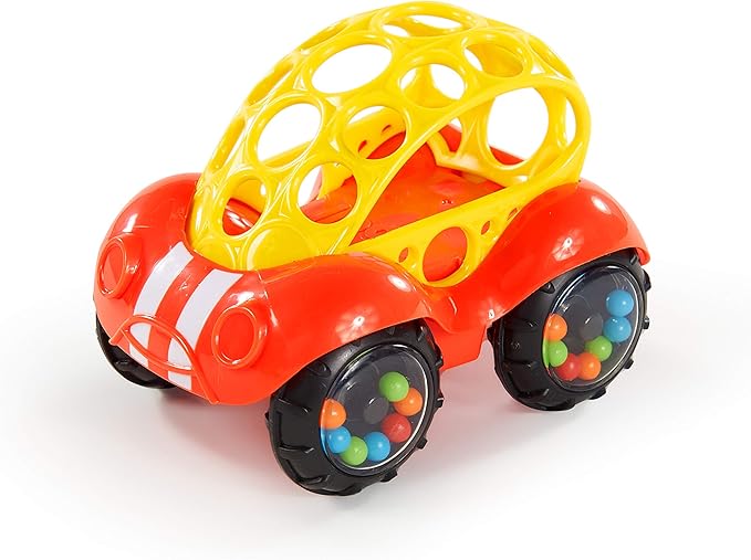 Easy grasp infant crawling toy sports car