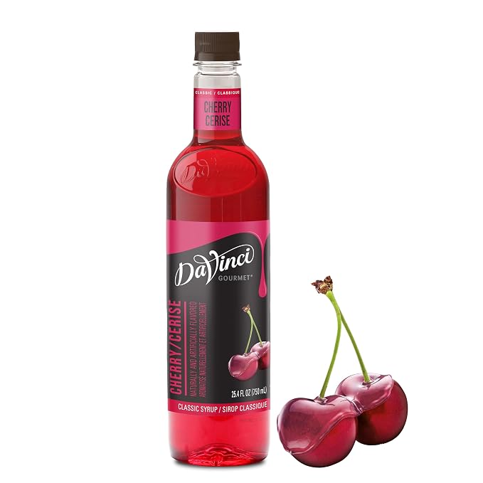 DaVinci Gourmet Classic Cherry Syrup 25.4 fl oz bottle