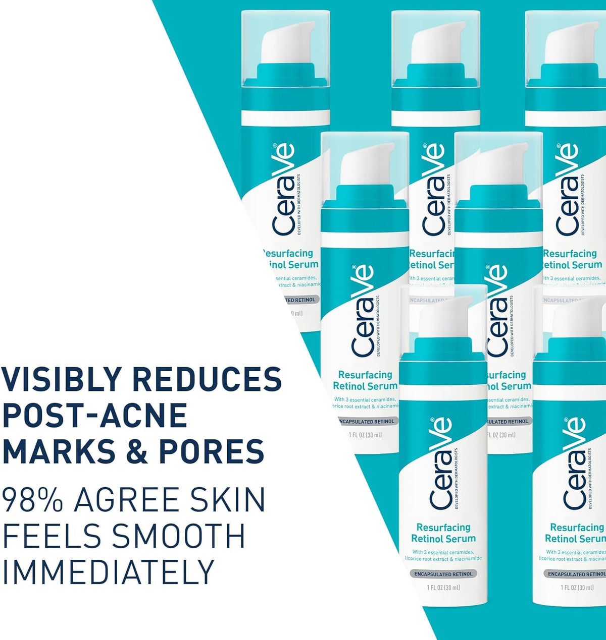 Lightweight CeraVe pore minimizing face serum