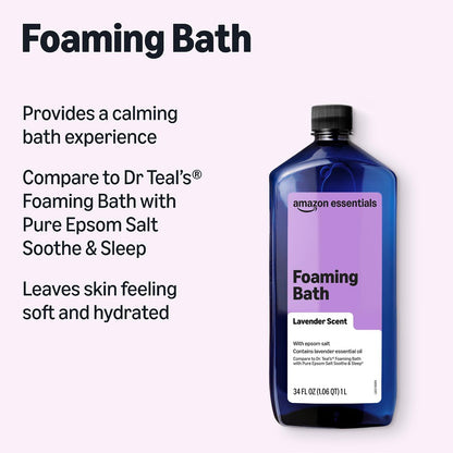 34 fluid ounce lavender scented foaming bath