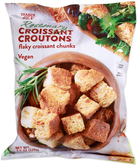 Trader Joe's rosemary croissant croutons