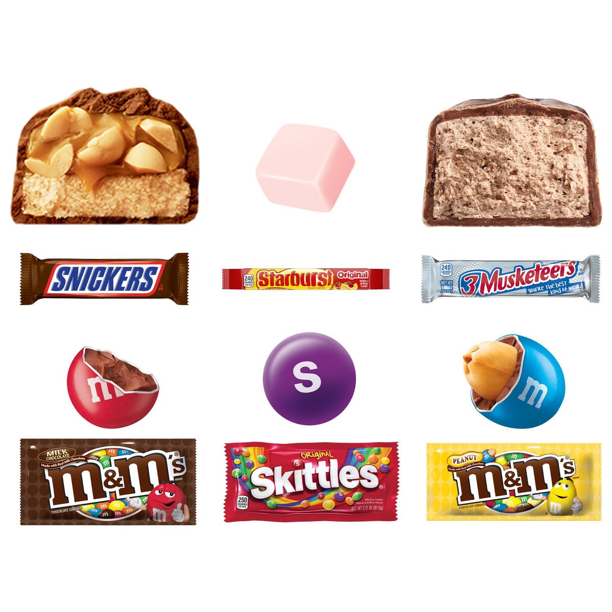 Seasonal Halloween candy variety box
