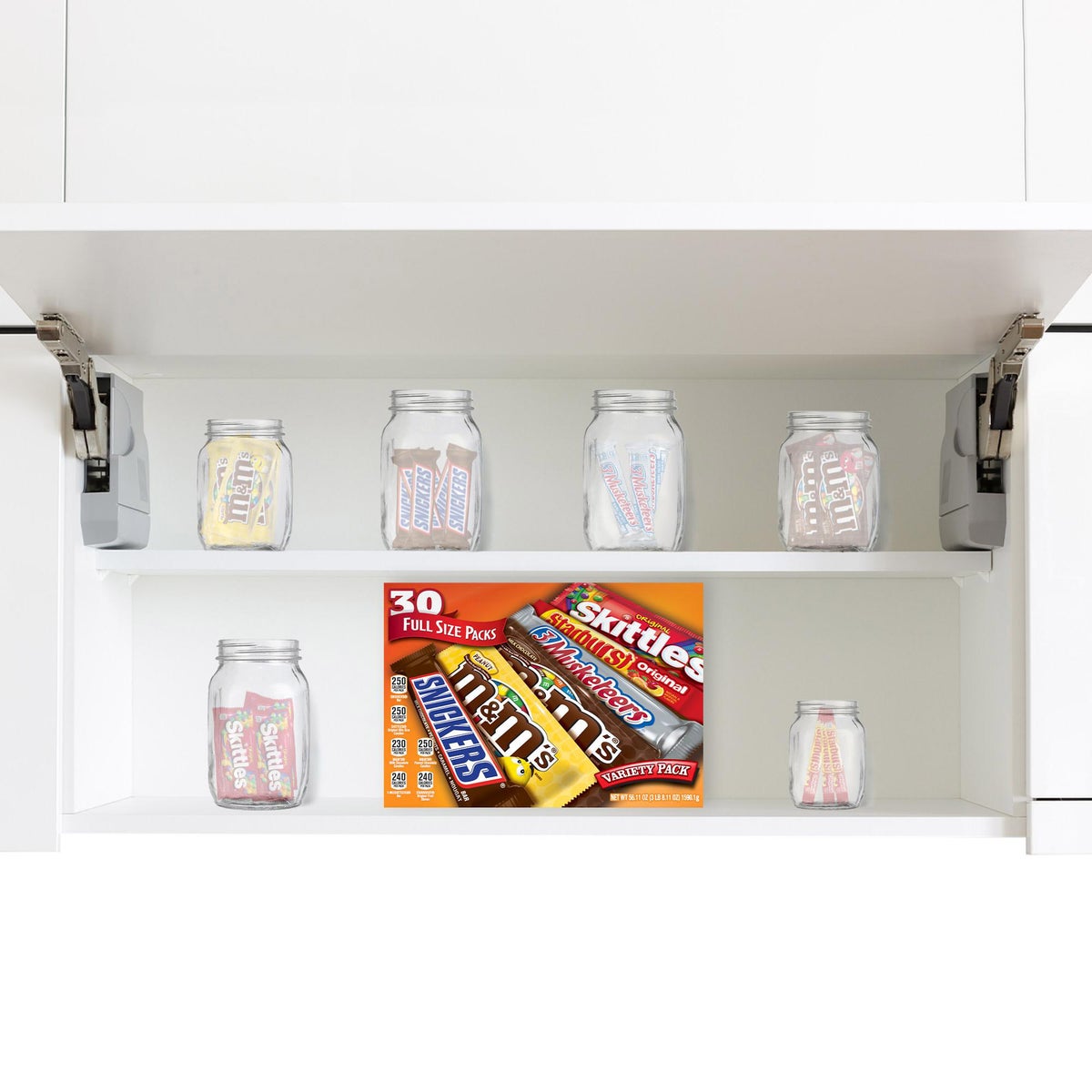 30-count candy pack for trick-or-treating