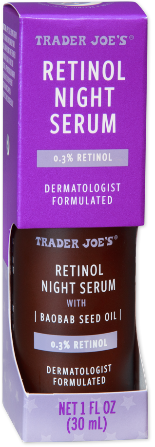 Trader Joe's Retinol Night Serum bottle
