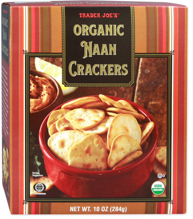 Trader Joe's Organic Naan Crackers